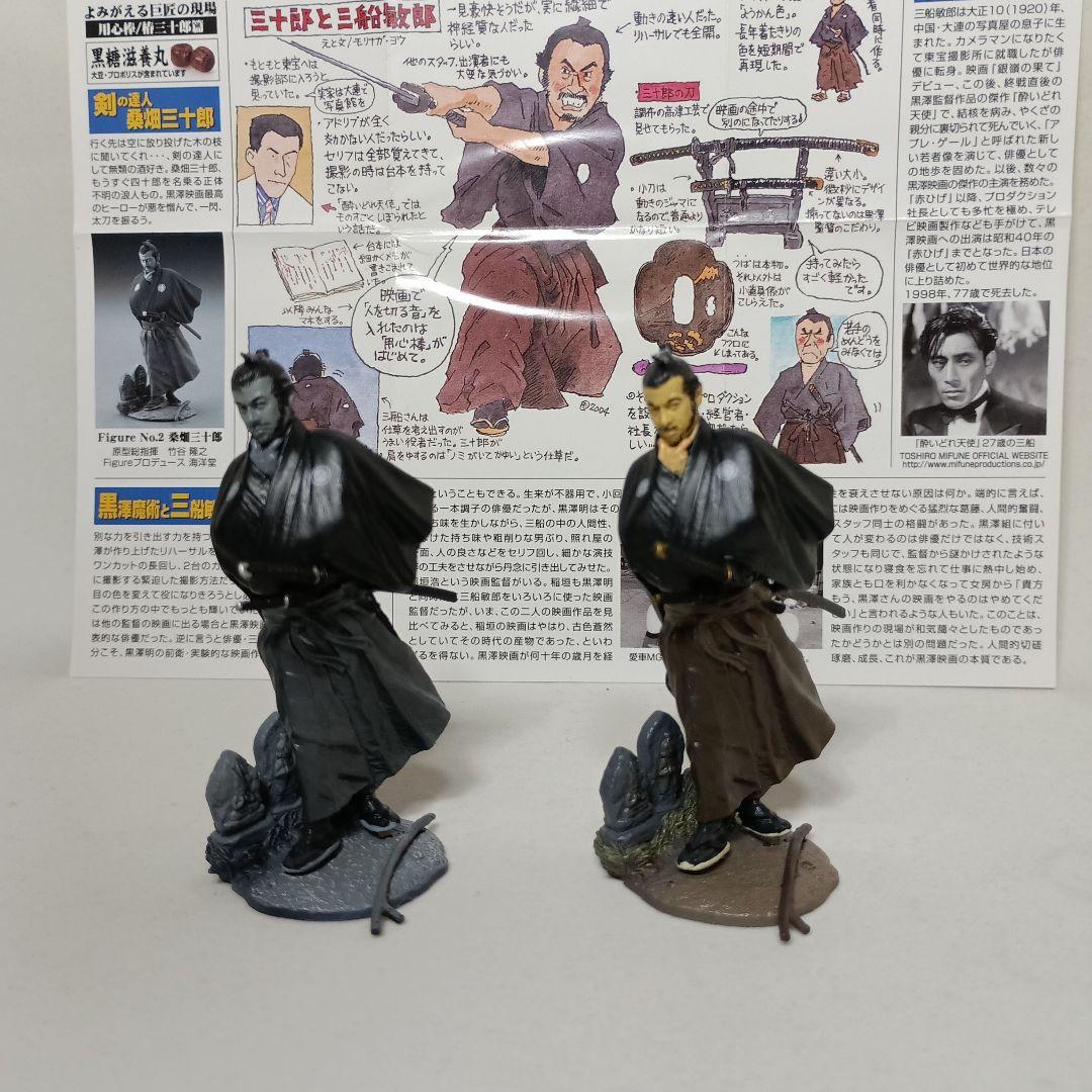 Akira Kurosawa 映画キャラクター フィギュアセット 7種 14体