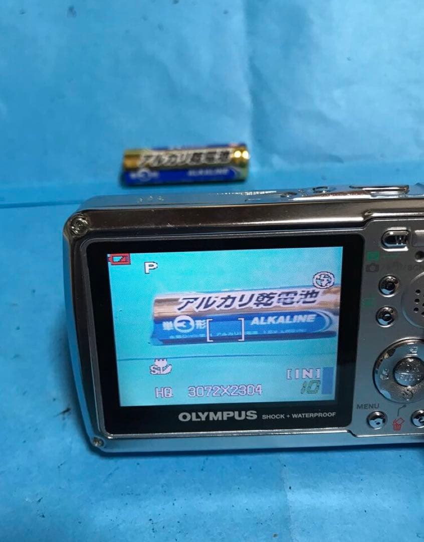 ✨極美品・動作品✨ OLYMPUS μ725 SW コンパクト デジタル カメラ