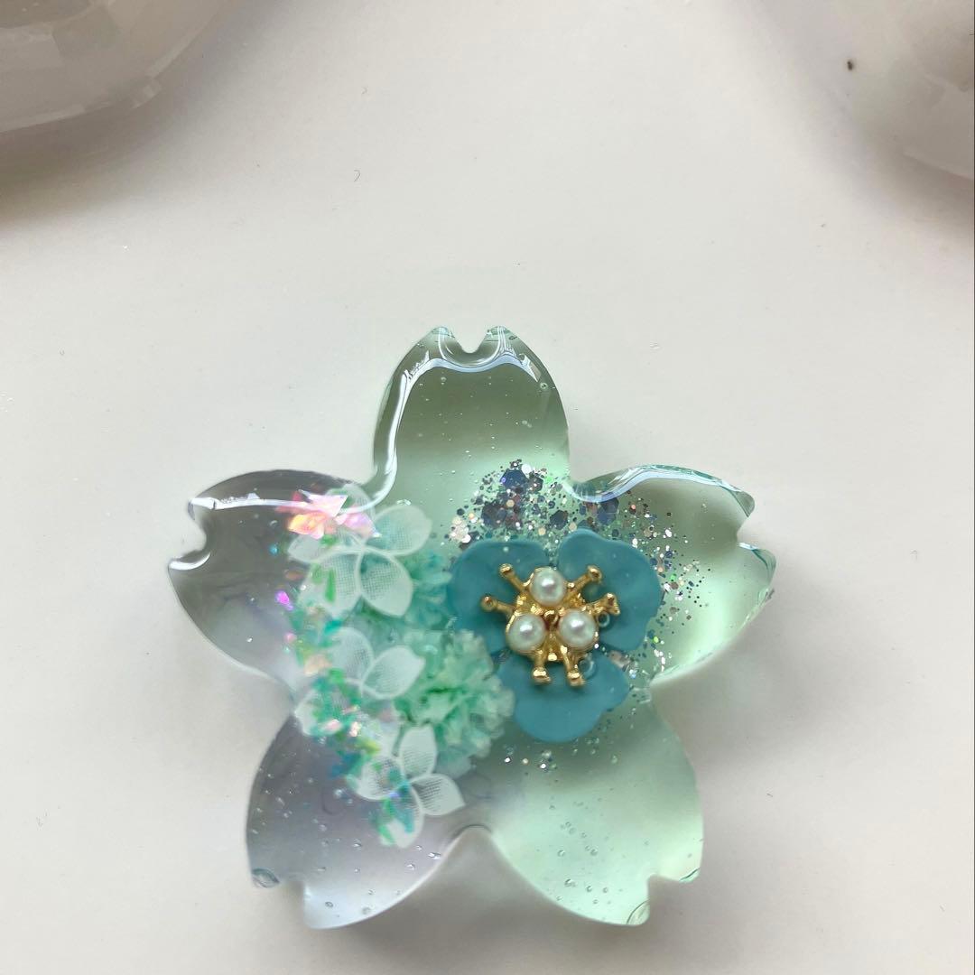 リリィ グリーン＆ブルー◡̈♥︎ ドライフラワー