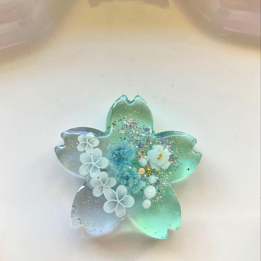 リリィ グリーン＆ブルー◡̈♥︎ ドライフラワー