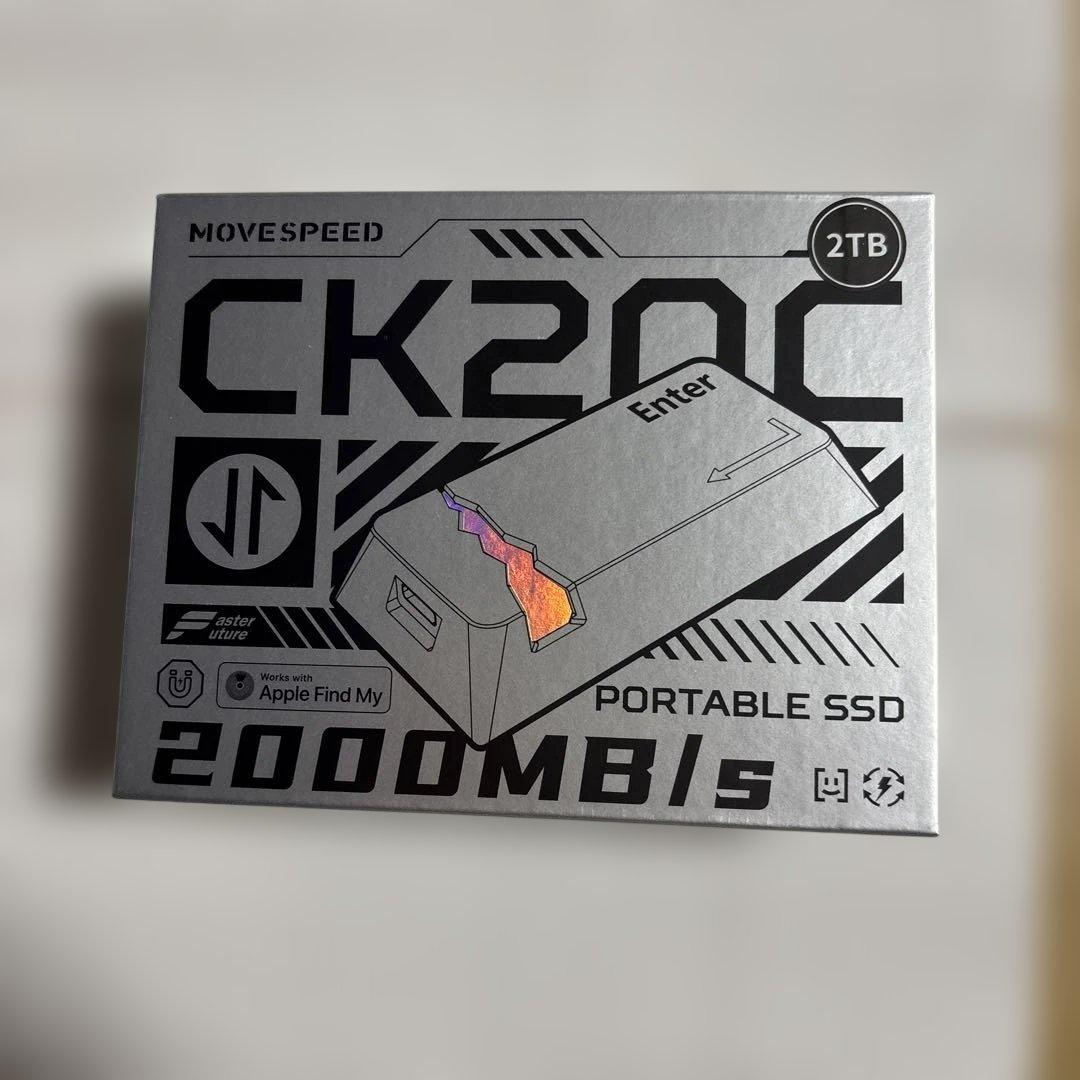 MOVE SPEED SSD 外付け【SSD位置確認・Magsafe機能】USB