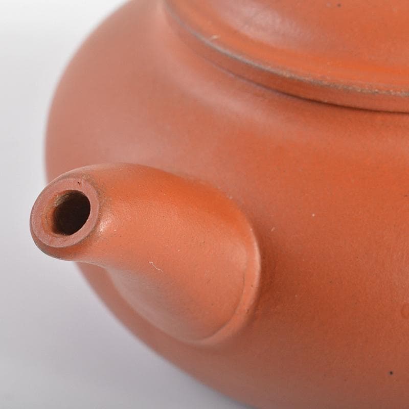 中国　荊渓恵孟臣製　 紫砂　朱泥　急須　茶壷　C　R6954