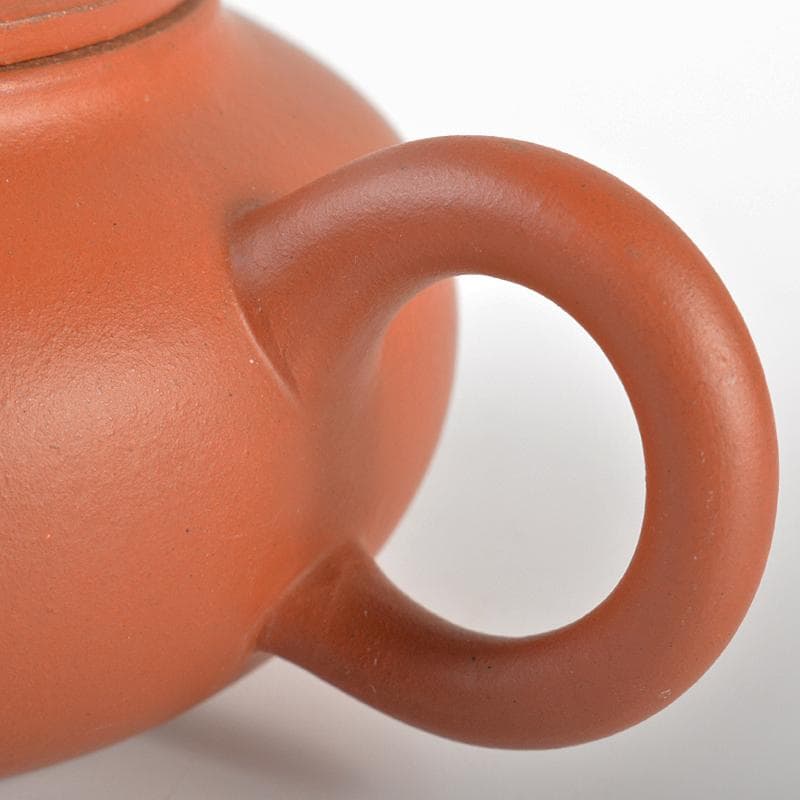 中国　荊渓恵孟臣製　 紫砂　朱泥　急須　茶壷　C　R6954