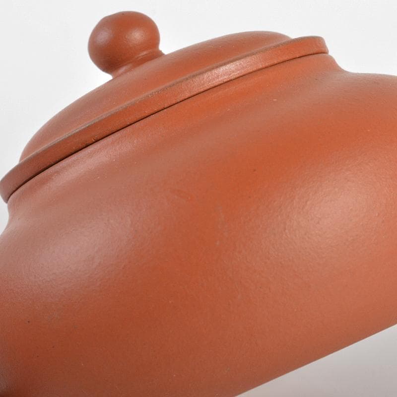 中国　荊渓恵孟臣製　 紫砂　朱泥　急須　茶壷　C　R6954