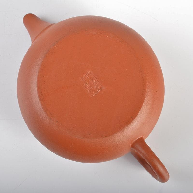 中国　荊渓恵孟臣製　 紫砂　朱泥　急須　茶壷　C　R6954