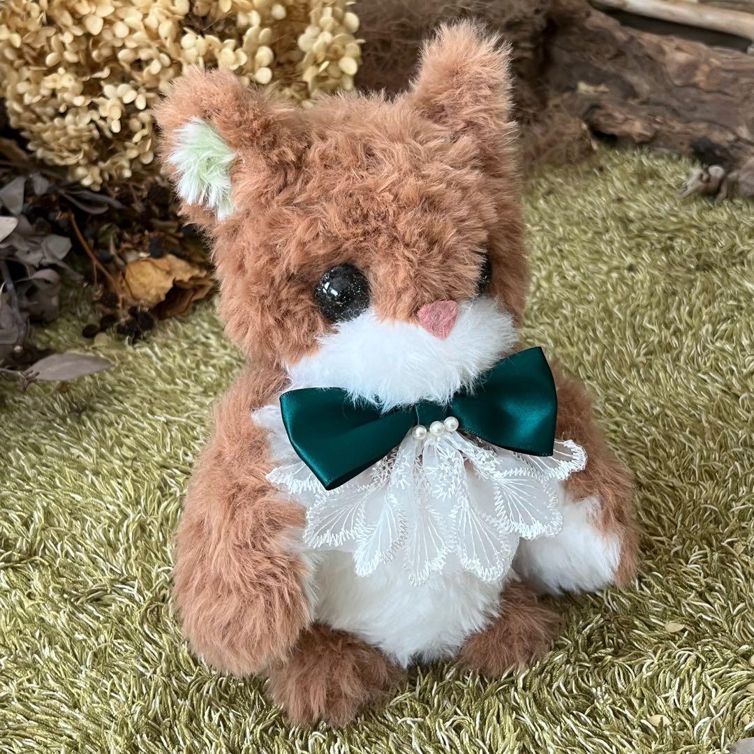 【和】　あみぐるみ　オーダーメイド　ぬいぐるみ　アートドール　モモンガ