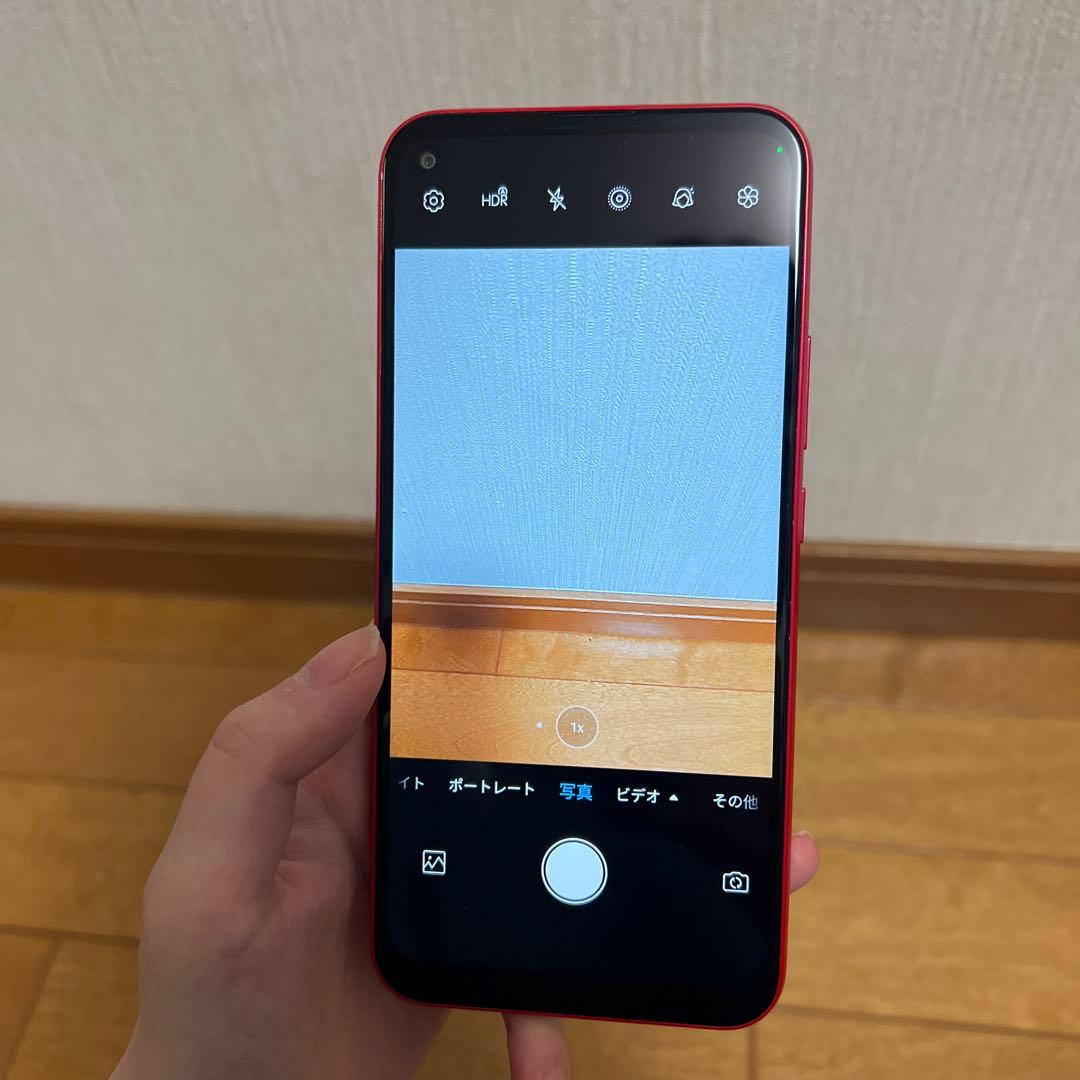 【SiMフリー】ZTE製Libero 5G (A003zt) レッド