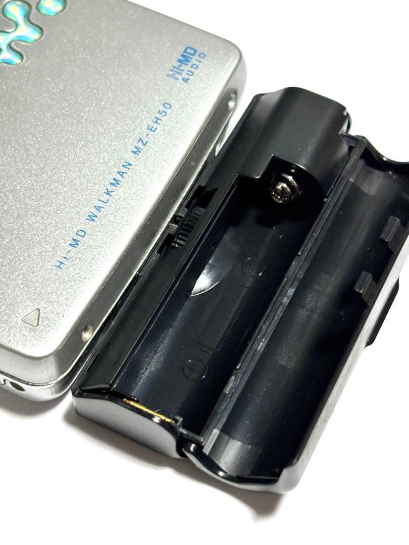 SONY MDウォークマン MZ-EH50 動作品 乾電池ケース付き