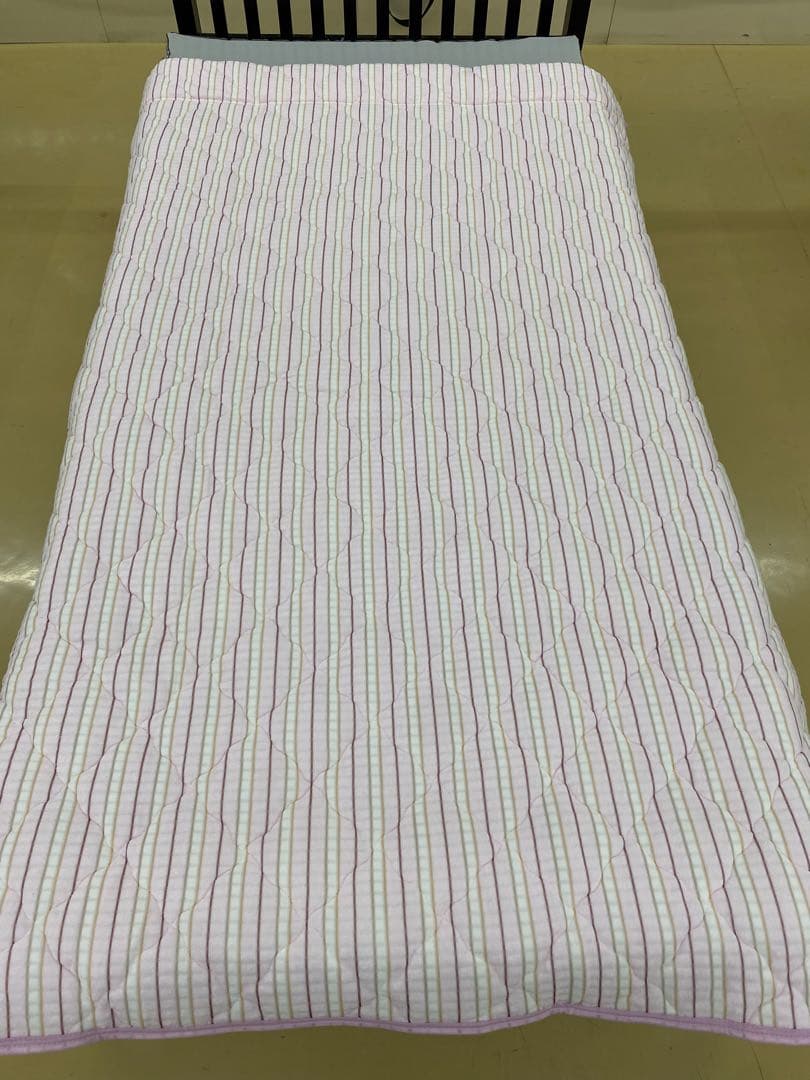 ロマンス　リバーシブル　キルトケット・接触冷感＆パイル・シングルサイズ