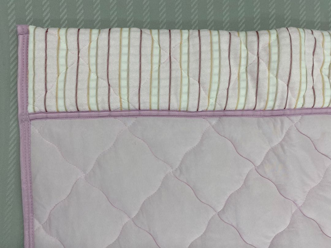 ロマンス　リバーシブル　キルトケット・接触冷感＆パイル・シングルサイズ