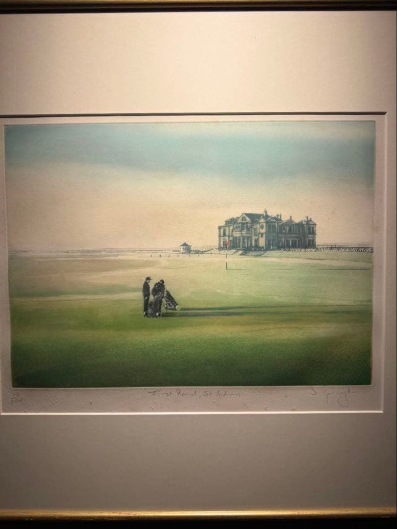 【海風の午後】lithograph直筆サインEdition