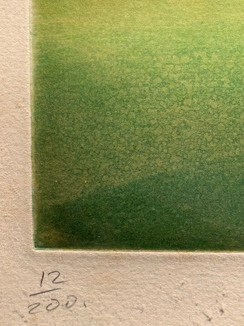 【海風の午後】lithograph直筆サインEdition