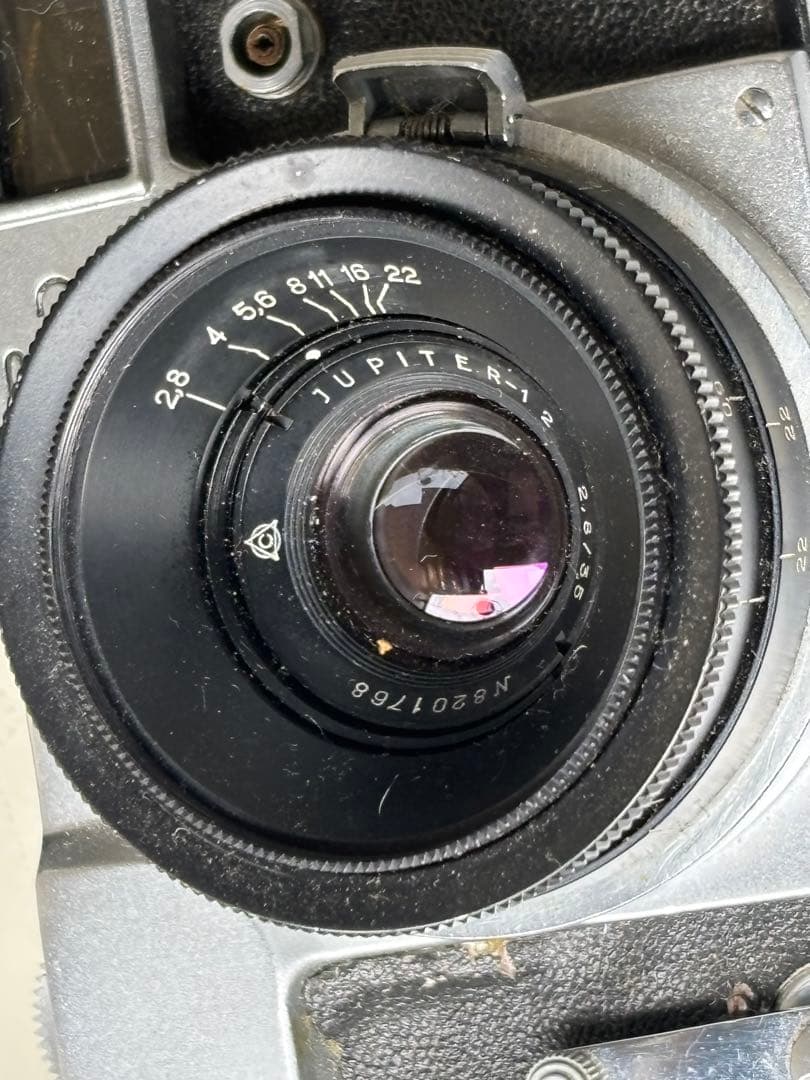 Jupiter12（35mm f2.8 CONTAX外爪） ＋ KIEV4a