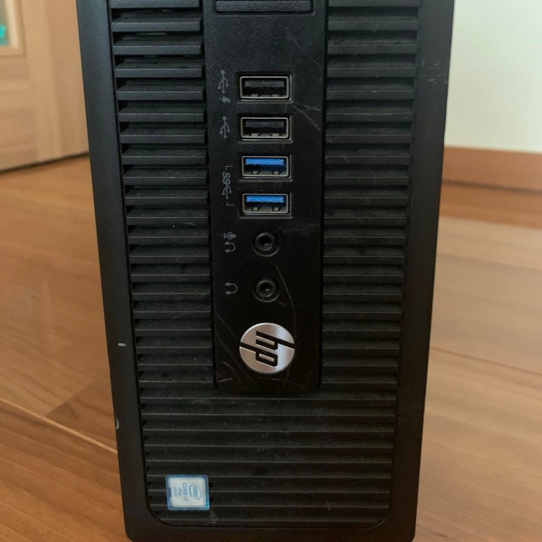 Hp EliteDesk800G2 i7-6700メモリ12GB Office