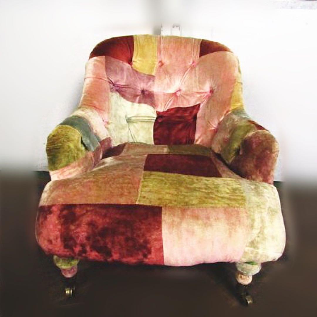 HALO/ハロ BENSINGTON/アンチェア パッチワーク１人掛けソファ