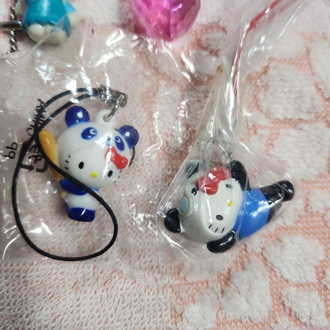 ハローキティ　ボールチェーンマスコット　ストラップ　レトロ
