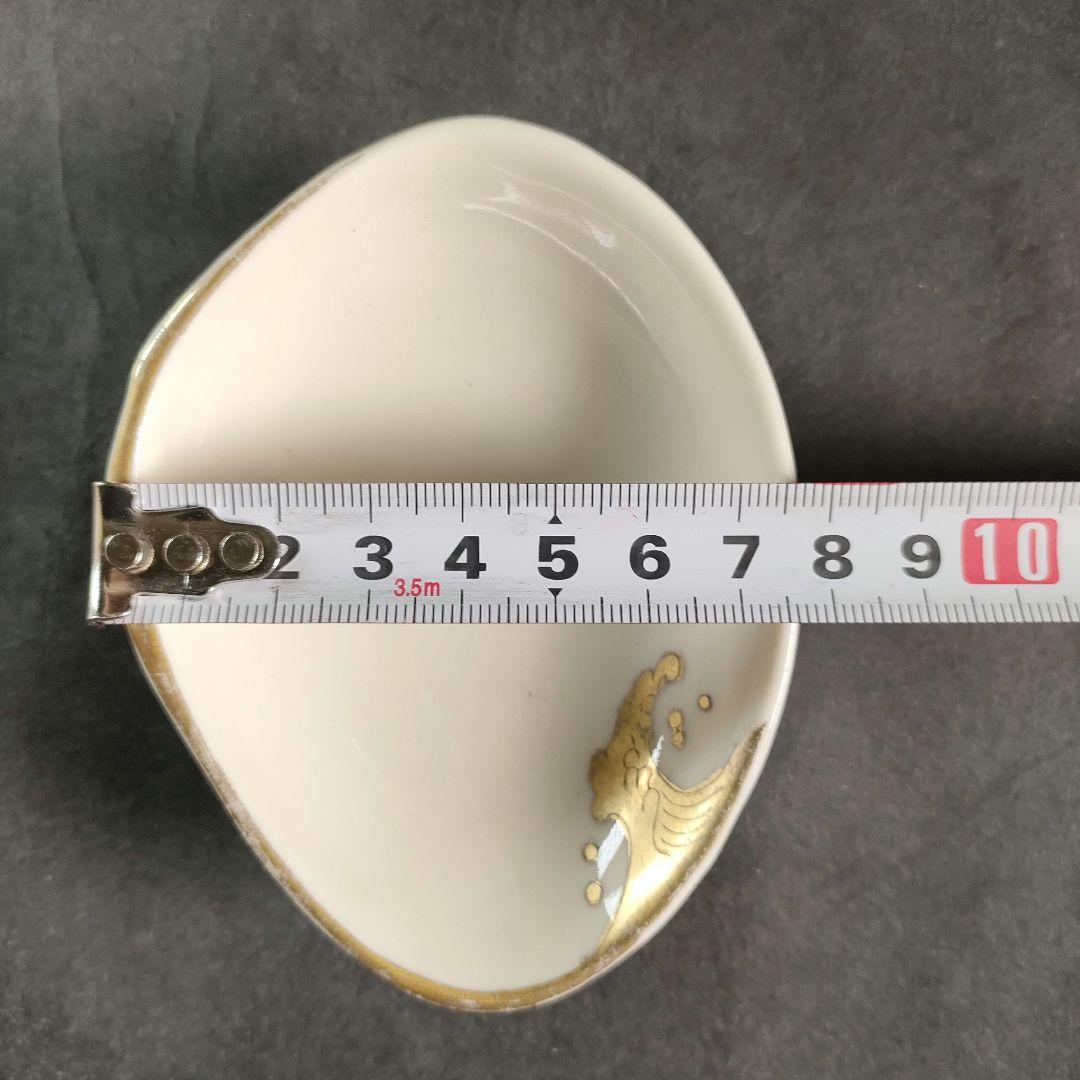 C12-2/金彩波文銘々皿20客/和食器/懐石道具/懐石料理