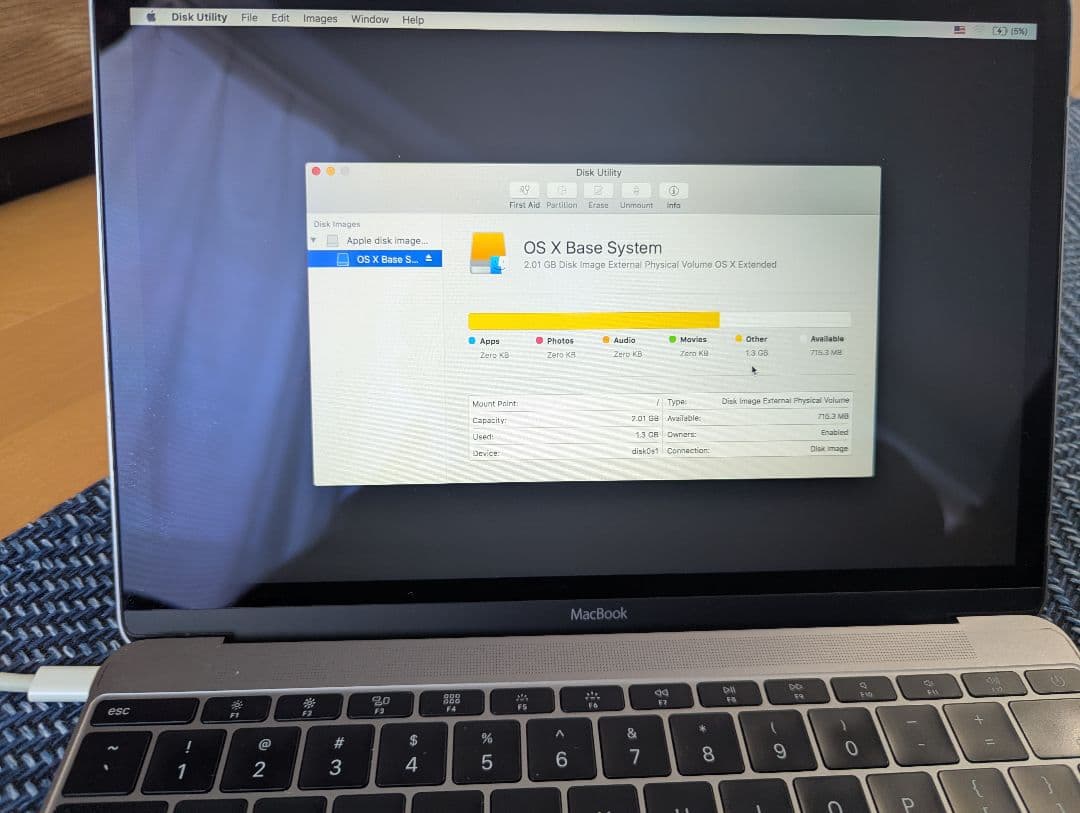 MacBook本体 MacBook (Retina, 12-inch, Early 2016) US