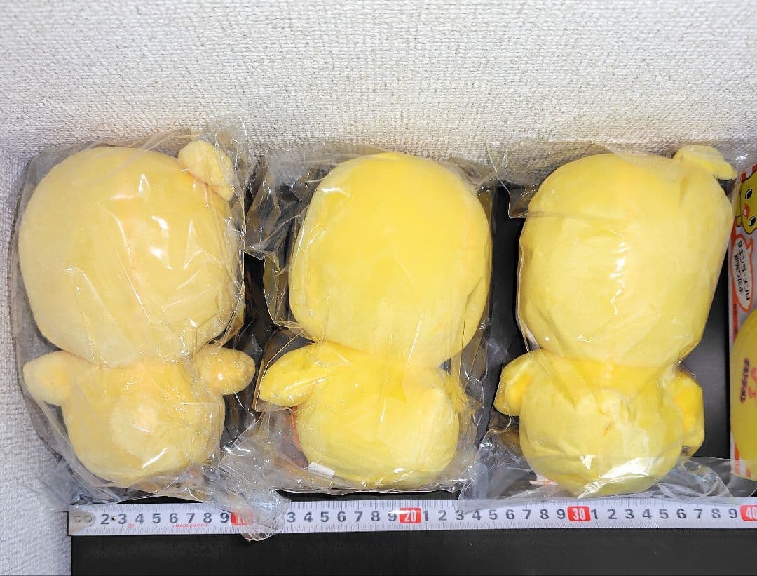 【3組セット！！新品＆未使用】チキンラーメン ひよこちゃんぬいぐるみ＆どんぶり