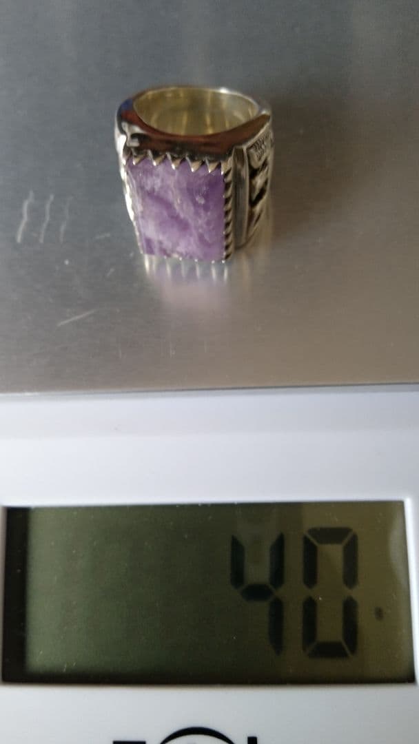 フルオーダー ハンドメイド  アメジストイーグルリング