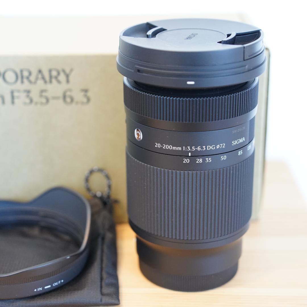 シグマ SIGMA 20-200mm F3.5-6.3 DG ソニーEマウント