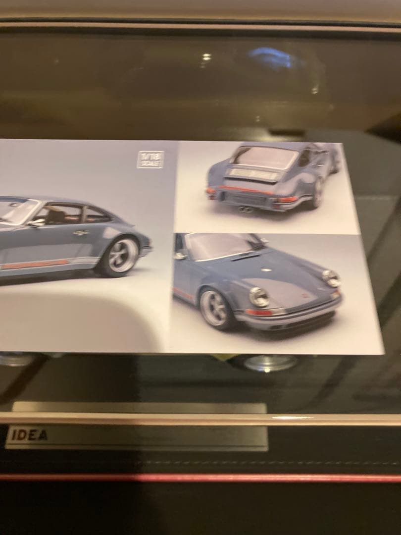 メイクアップIDEA◼️1/18 シンガー ポルシェ911 ペールグリーン