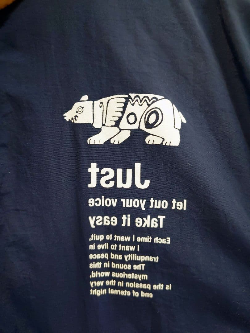 Eve　花嵐　ネイビー ジップアップジャケットМ