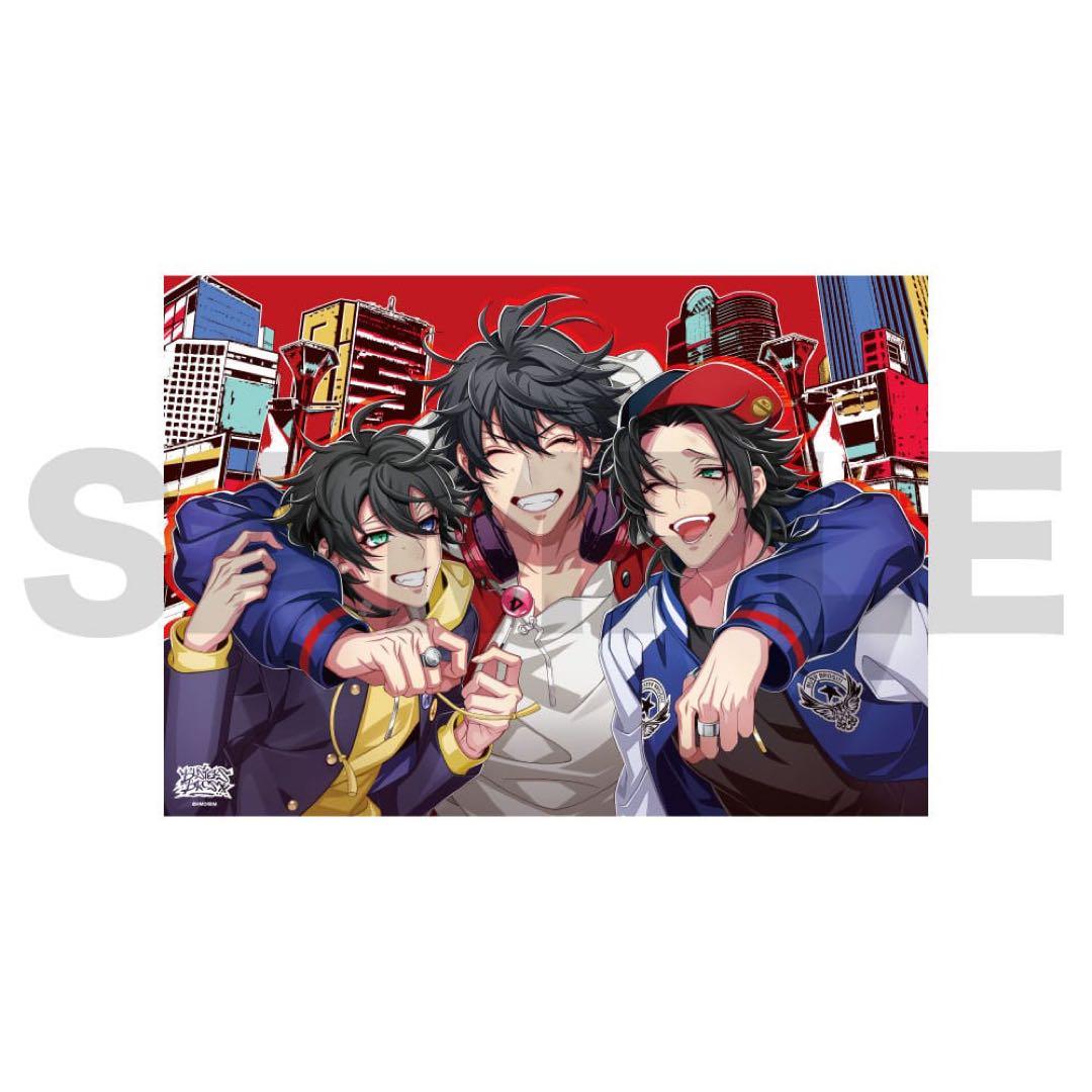 ヒプノシスマイク ヒプマイ ヒプムビ クリアポスター The movie ver