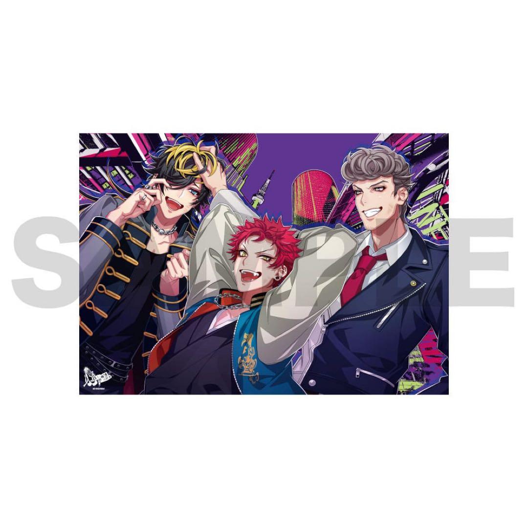 ヒプノシスマイク ヒプマイ ヒプムビ クリアポスター The movie ver