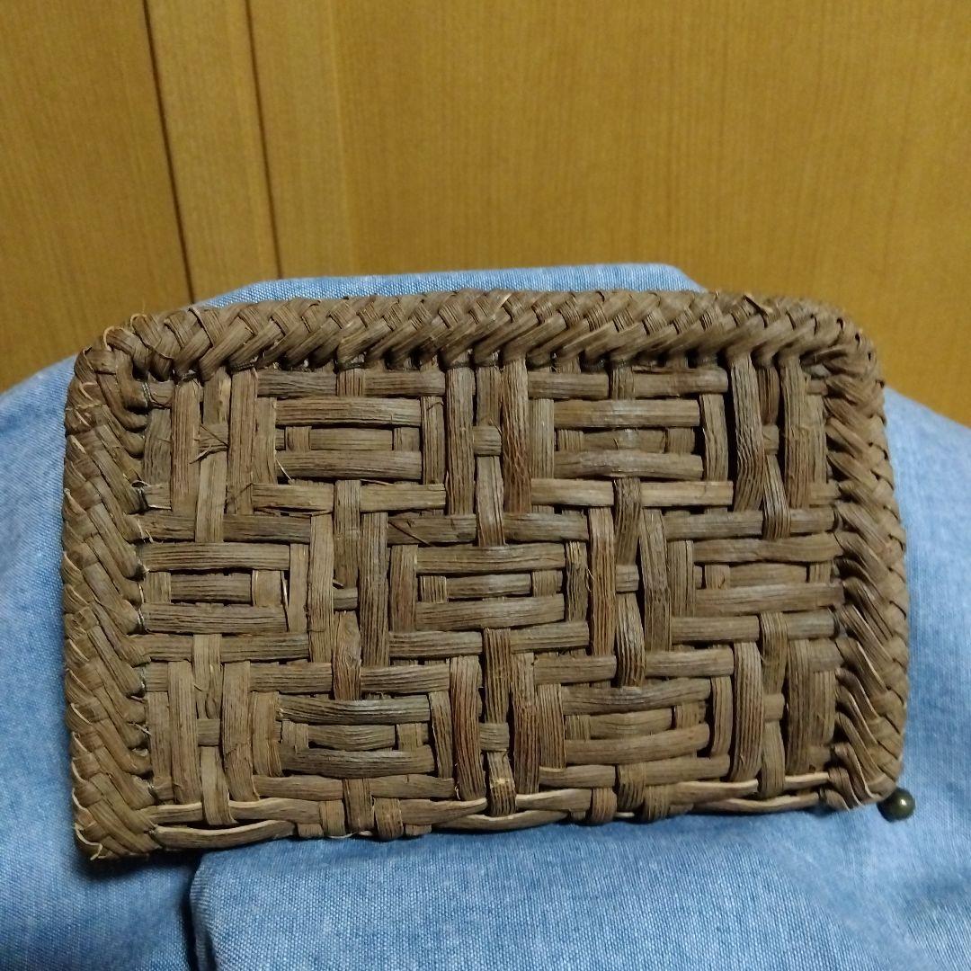 国産山葡萄小銭入れ（ストラップ付き）