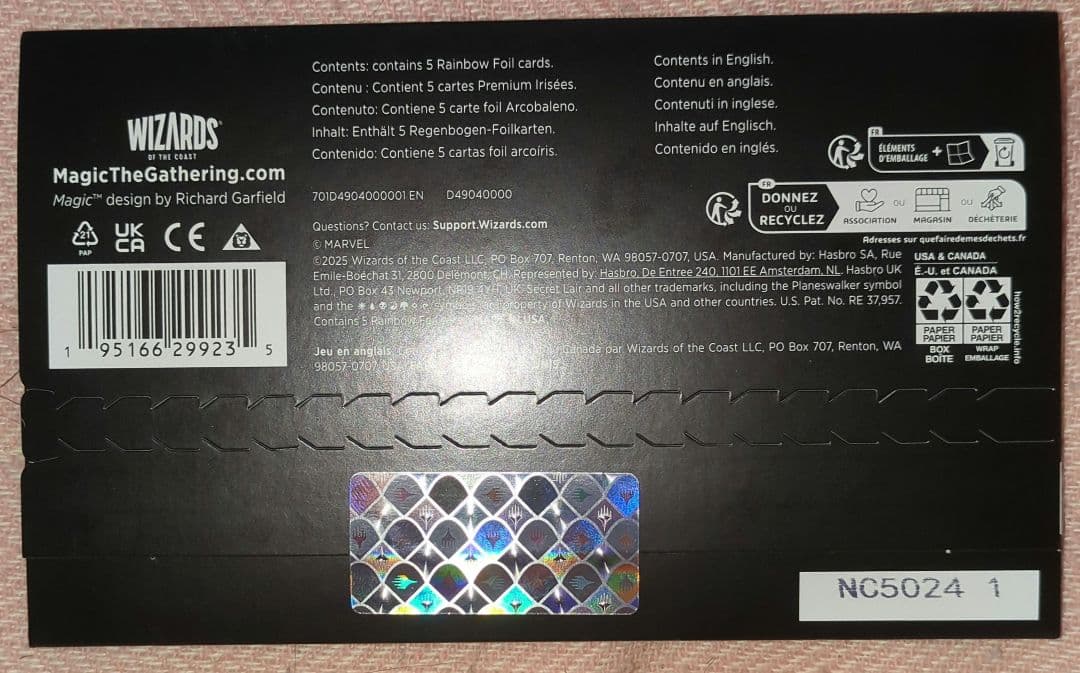 【MTG】Secret Lair Marvel’s Deadpool Foil①