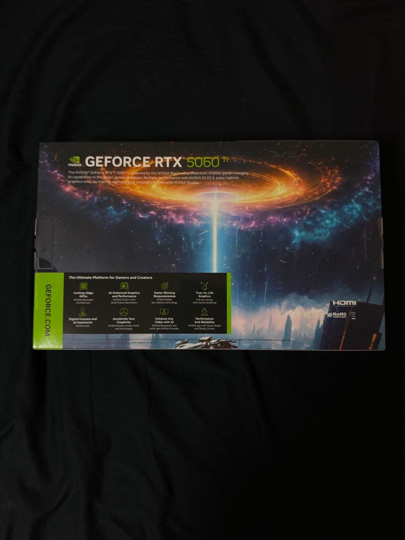 新品未開封　玄人志向GeForce RTX 5060 Ti 16GB GDDR7