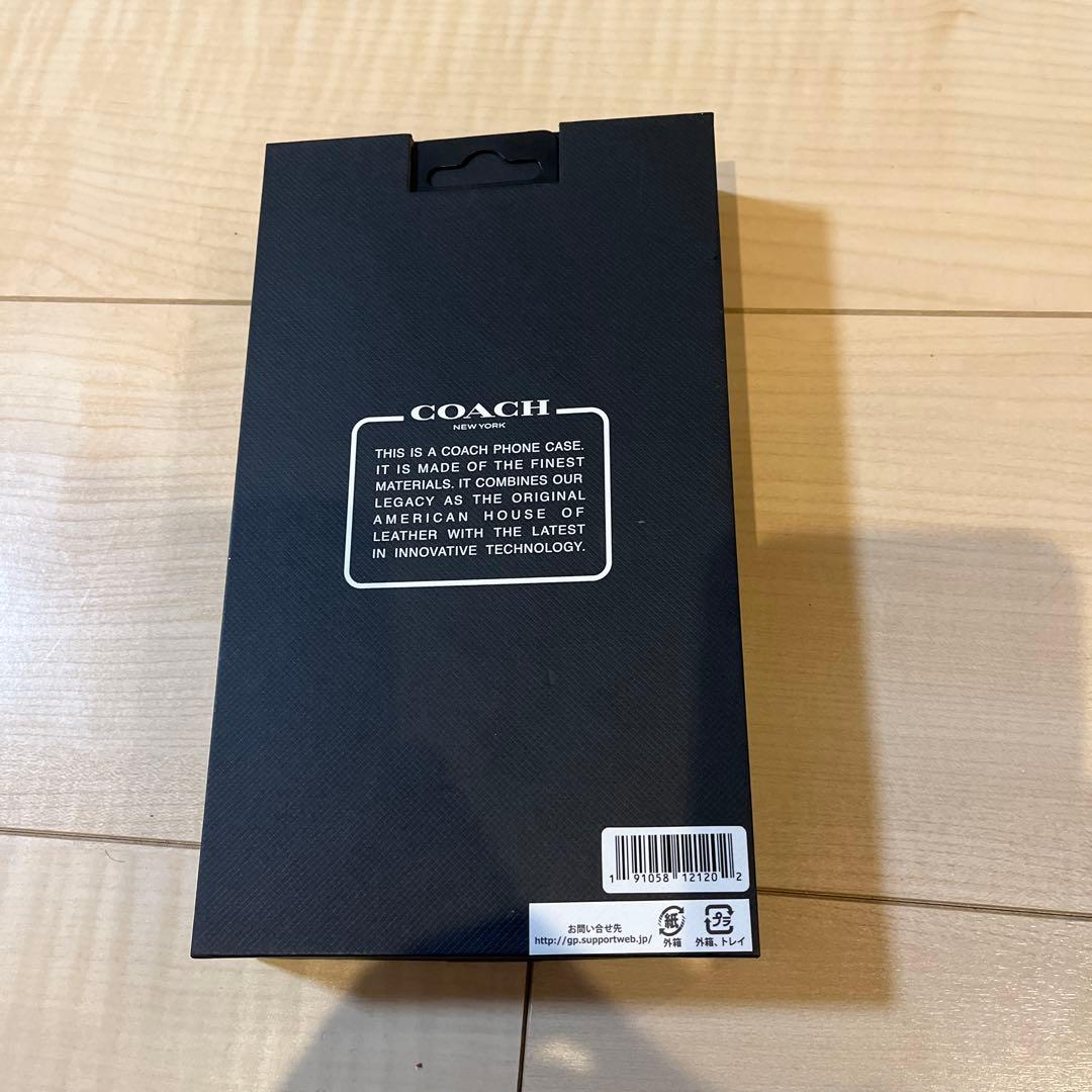 coach iPhone手帳型ケース　iPhone12サイズ対応