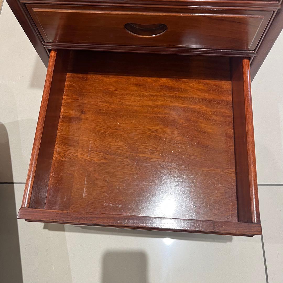 唐木 引き出し サイドチェスト 花梨 無垢材 和家具 和モダン