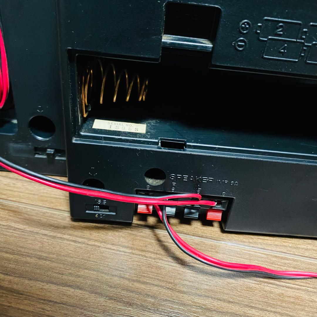 【ジャンク/希少品】SONY CFS-W660 ダブルカセットデッキ ラジカセ