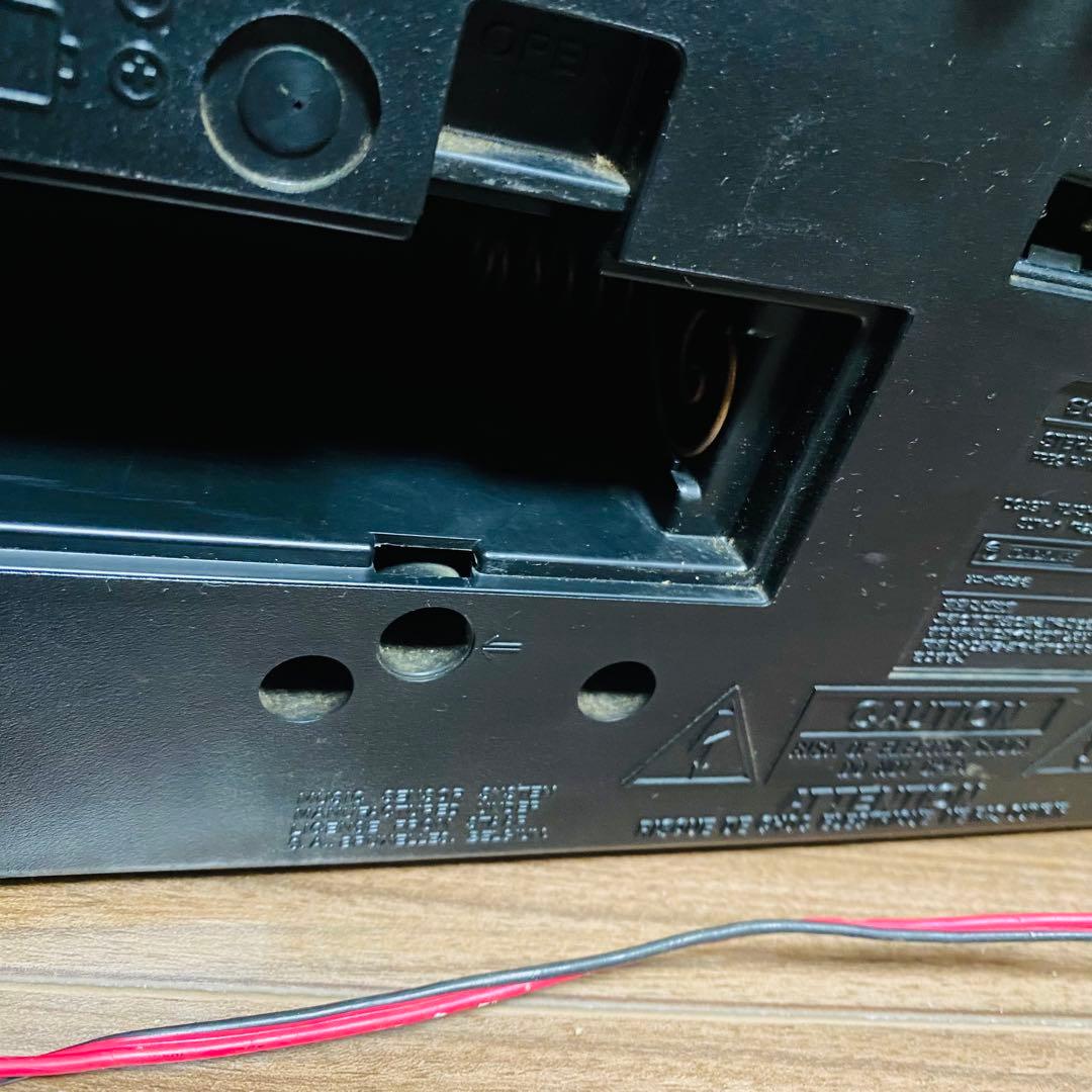 【ジャンク/希少品】SONY CFS-W660 ダブルカセットデッキ ラジカセ