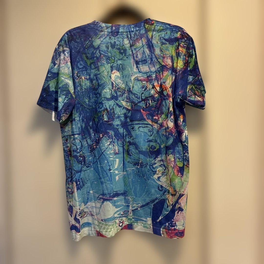 OMO CAT アートTシャツ Mサイズ OMORI 管理C6 Lサイズ　XL