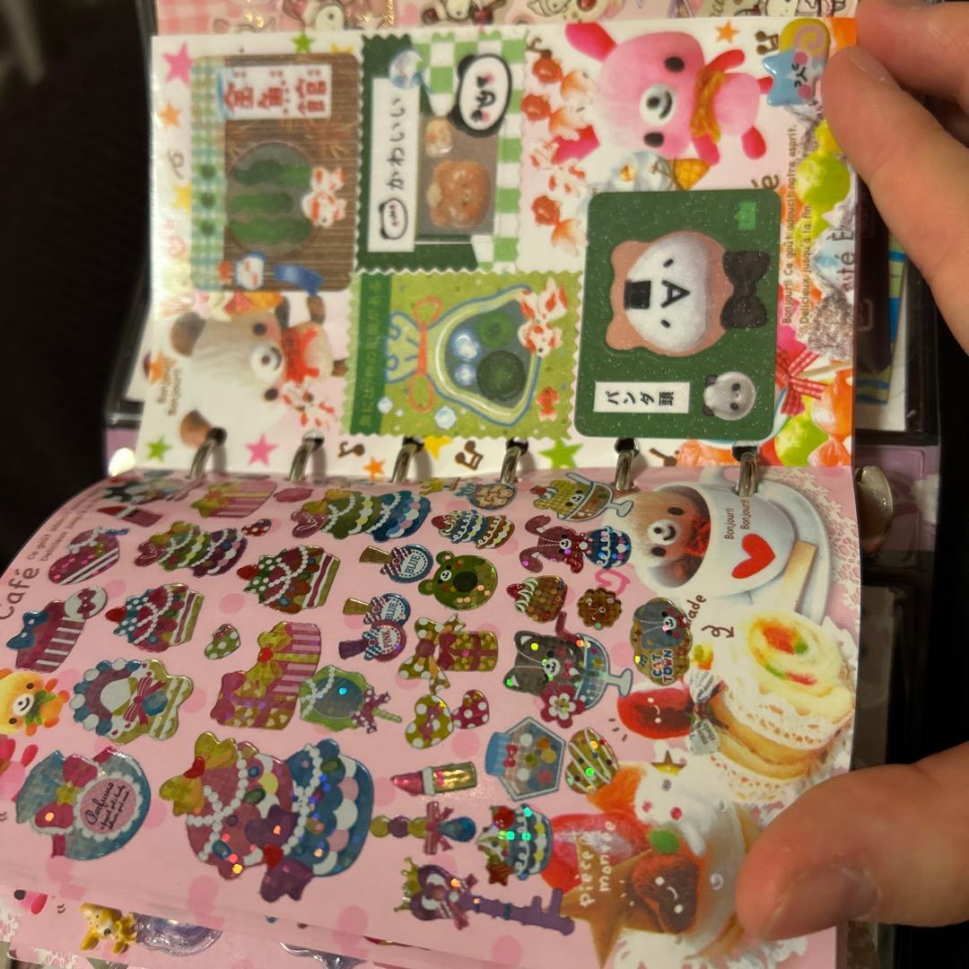 平成レトロ　シール帳・当時物のレターセット・当時物プロフィール帳