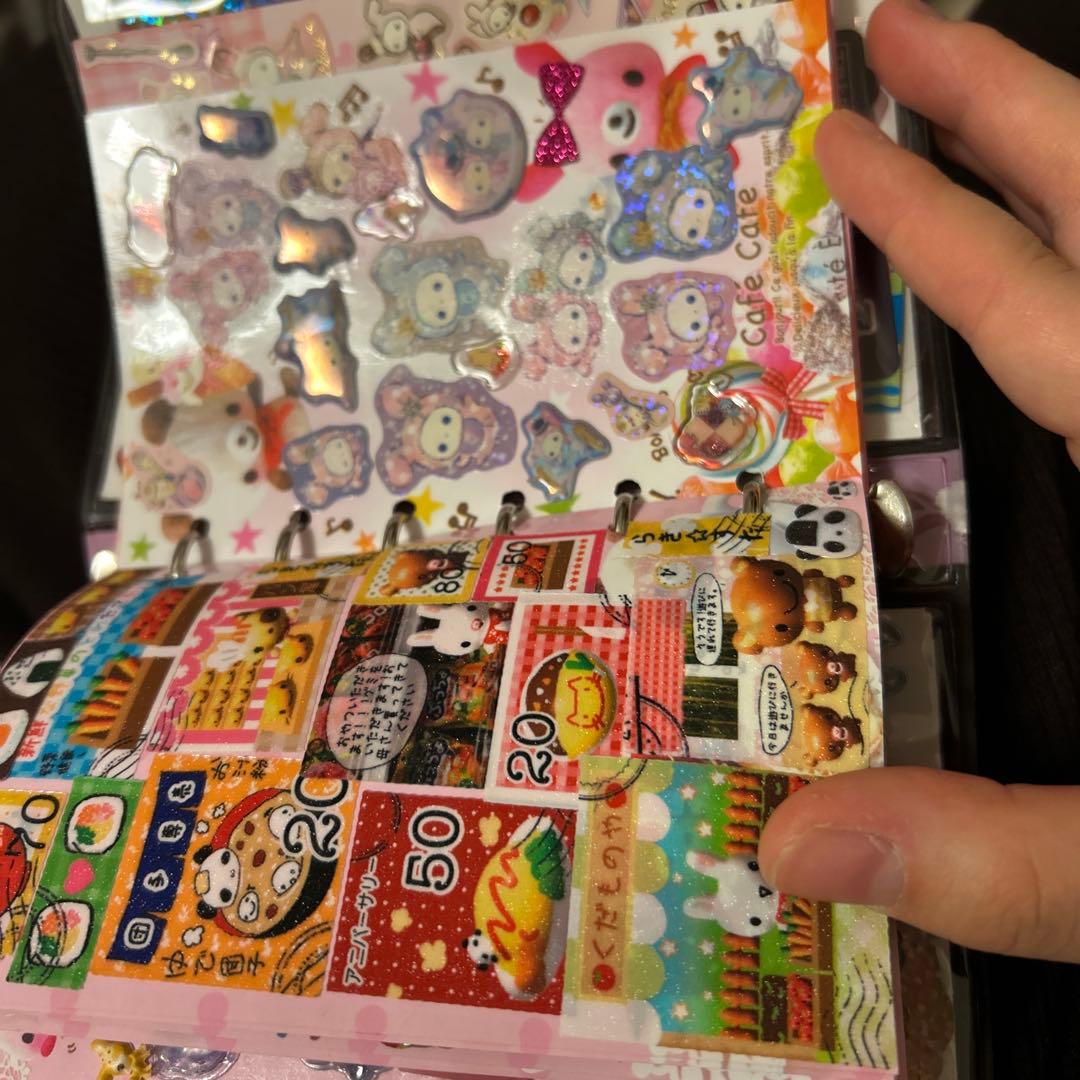 平成レトロ　シール帳・当時物のレターセット・当時物プロフィール帳