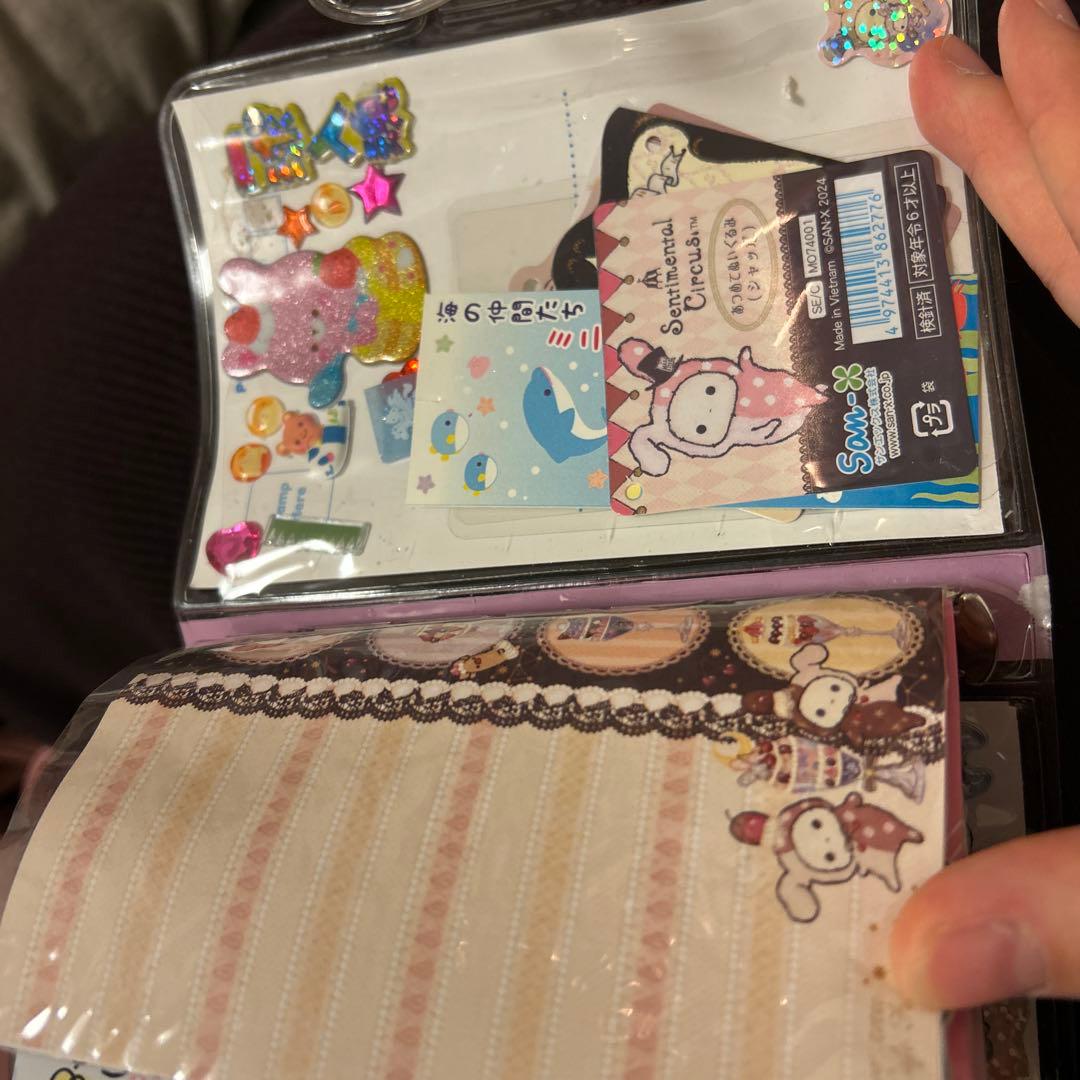 平成レトロ　シール帳・当時物のレターセット・当時物プロフィール帳