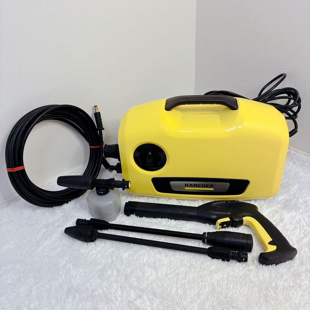 【極美品】KARCHER ケルヒャー K2サイレント 高圧洗浄機 掃除 洗車