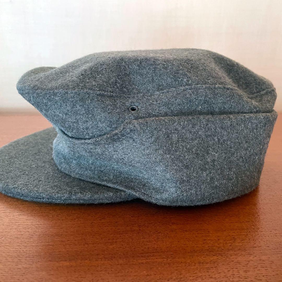ww2ドイツ軍 M43 規格野戦帽（レプリカ品）エンブレム付き