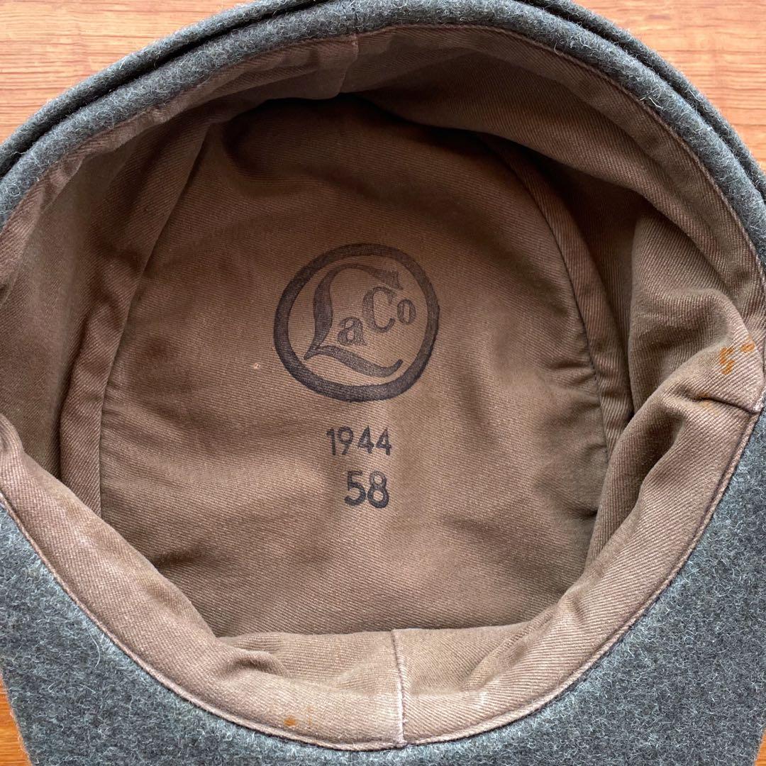 ww2ドイツ軍 M43 規格野戦帽（レプリカ品）エンブレム付き