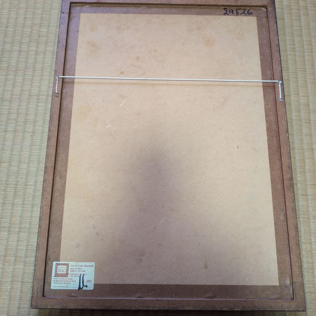 アボリジニアート 絵画 K. L. Archer、37✕48（額面）