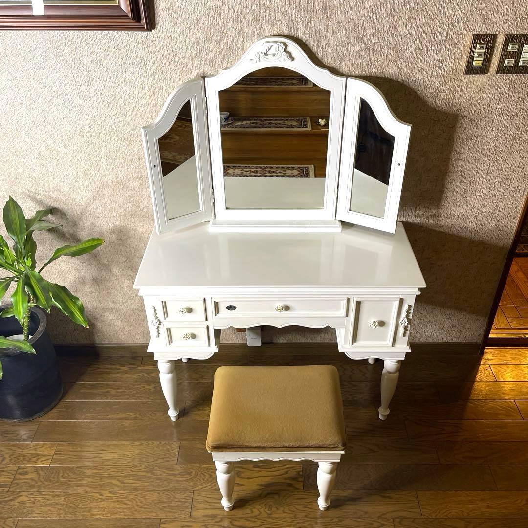 【リュバンシュ】　ドレッサー&スツール　セット　ヴィンテージ『完売・終売品』