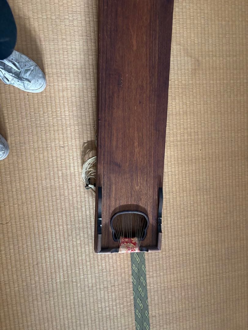 木製 13弦琴 茶色