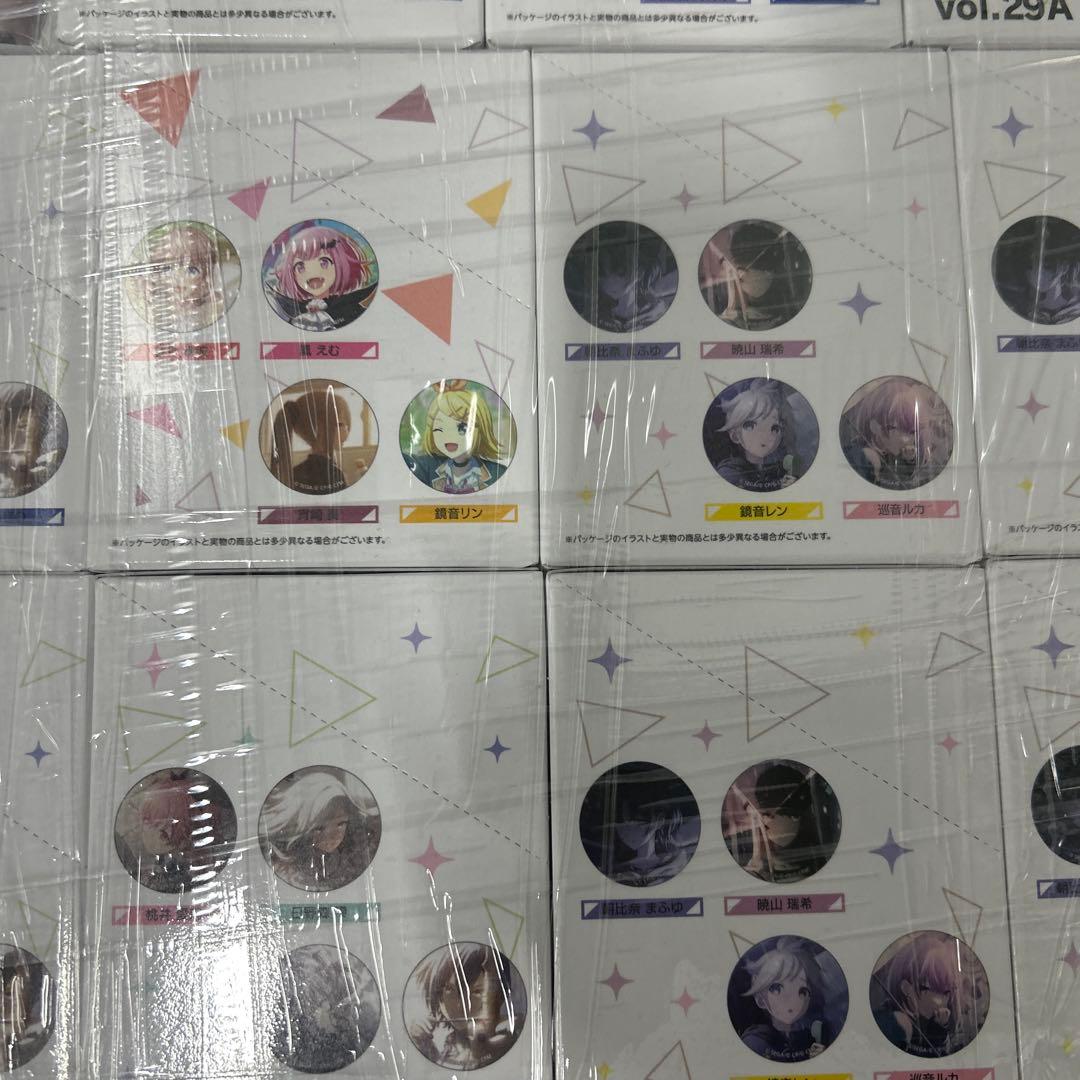 【新品未開封】プロセカ グリッター缶バッジ BOXまとめ売り（Vol.29/30