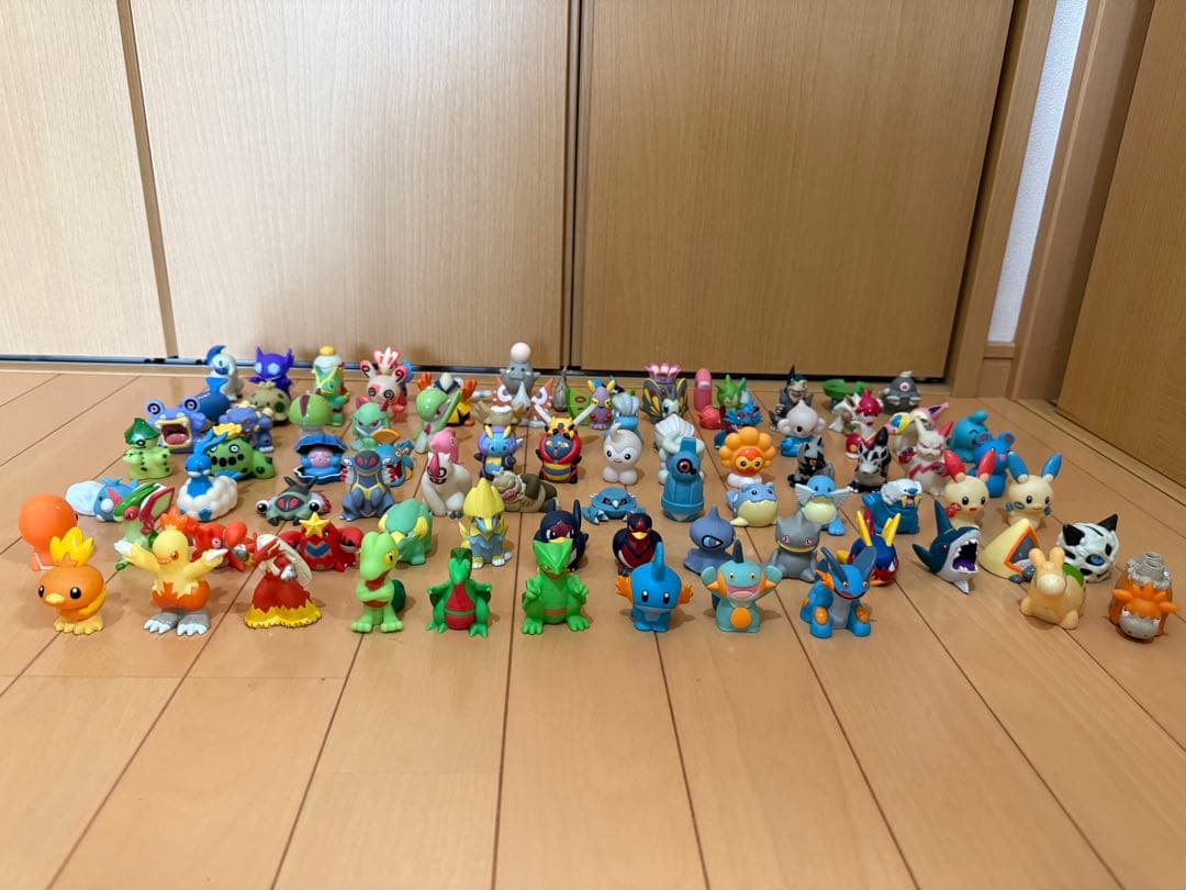 ポケモン 指人形 フィギュア まとめ売り 初代 約516体 ケッサクのすがた