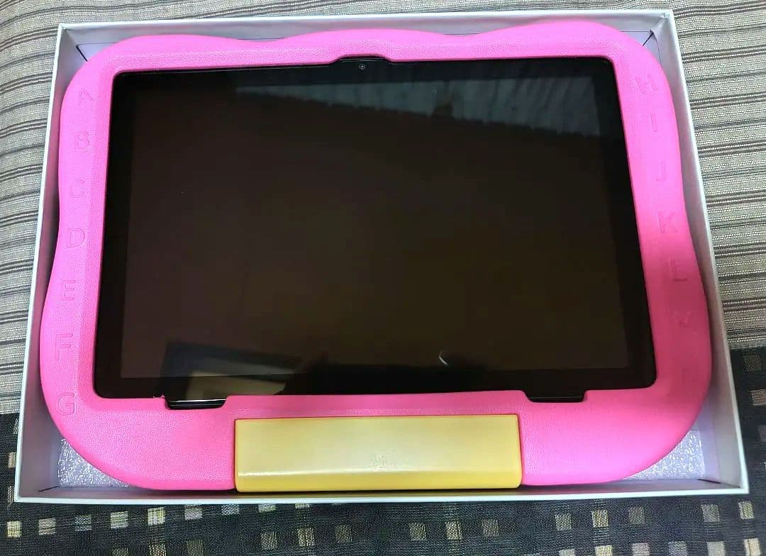 【未使用】Android15 キッズタブレット Wi-Fi6対応 ピンク