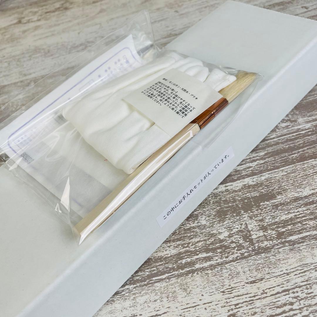 【新品未使用】中川政七商店　節句飾り【雛】手織り麻の木目込み雛飾り　高級雛人形